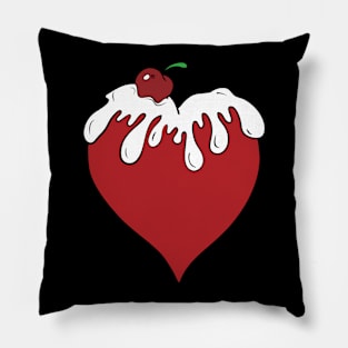 heart sundae Pillow