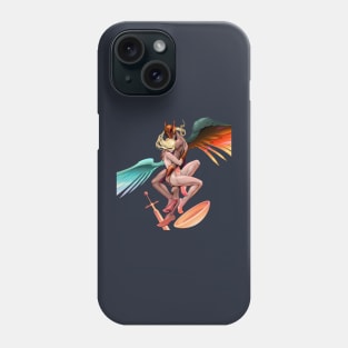 embrace warrior angles Phone Case