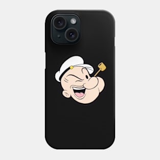 popeye design for happy 1 Phone Case