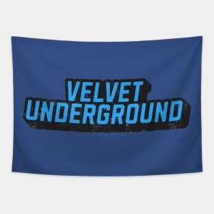 Velvet Under Blue Tapestry