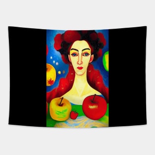 Goddess of Apples 2 Tapestry