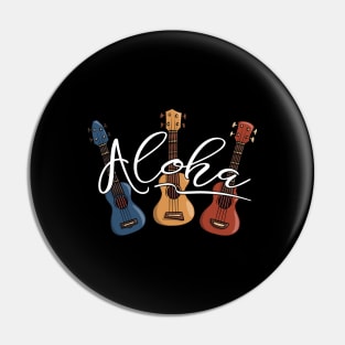 Aloha Hawaiian Ukulele Collection Hawaii Uke Pin