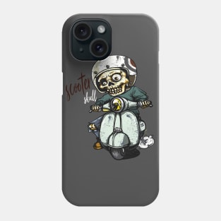 Skull Scooter Style Phone Case