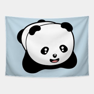 Funny kawaii panda Tapestry