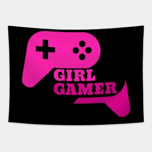 girl gamer Tapestry