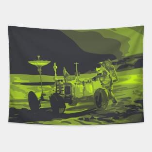 1969 Moon Landing Painting Tapestry