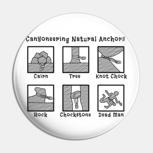 Canyoneering Natural Anchors Pin