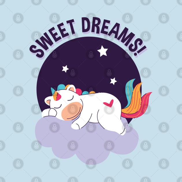 Unicorn sweet dream by peace and love