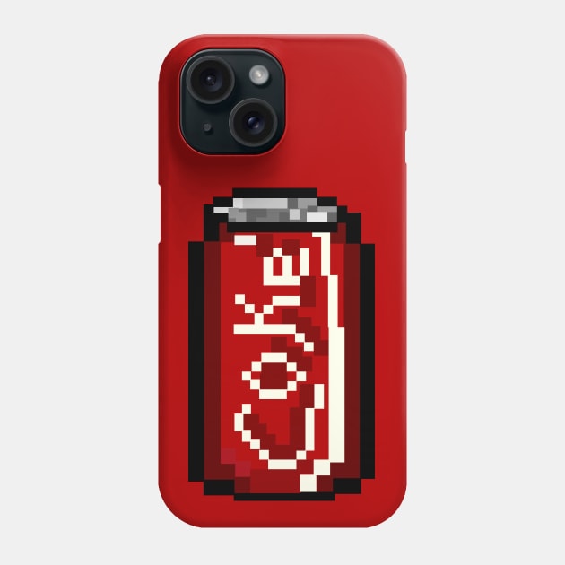 Coke pixelart Phone Case by nurkaymazdesing