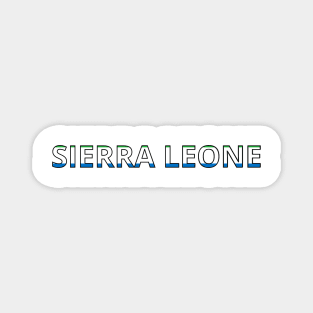 Drapeau Sierra Leone Magnet