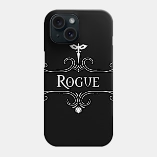 Rogue D&D class with embellishment Phone Case