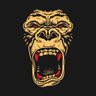 Scary gorilla face T-Shirt