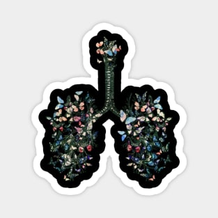 Lung Anatomy / Cancer Awareness 19 Magnet