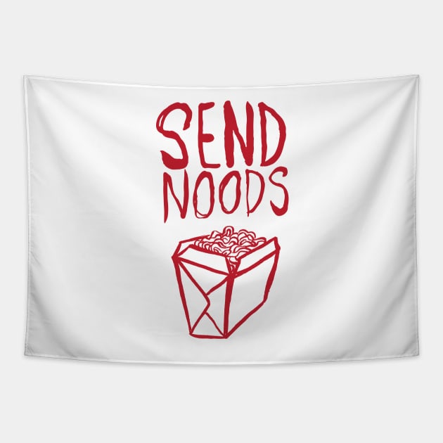 Please, Send noods. Tapestry by melonolson