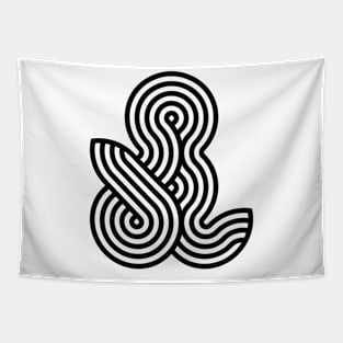 Abstract Infinite Curve Tapestry