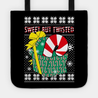 Christmas Sweet but twisted Tote