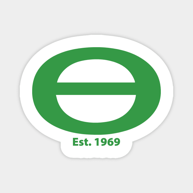 Ecology Symbol circa 1969 Magnet by The North End (unofficial)