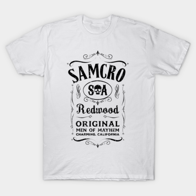 Discover SOA Samcro Redwood Original Charming CA - Samcro - T-Shirt