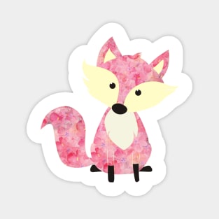 Sakura fox Magnet