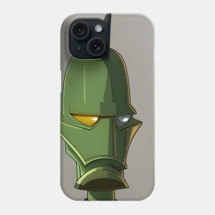 Green robot Phone Case