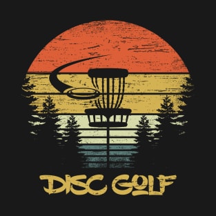 Distressed Disc Golf Classic Vintage Frisbee Golf T-Shirt