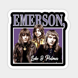Welcome Back My Style Friends ELP Band-Inspired Apparel, A Fashionable Return to Prog Rock Glory Magnet