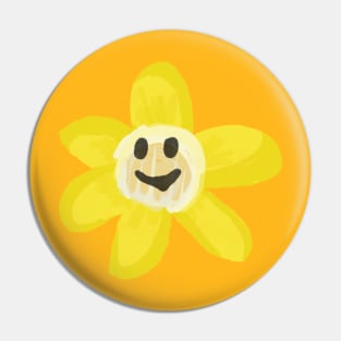 Yellow Flower Pin