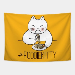 Foodie Kitty Tapestry