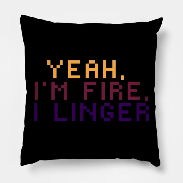 SB19 BAZINGA LYRICS PPOP BOY GROUP [NOT OFFICIAL MERCH] Pillow by Mirai Designs