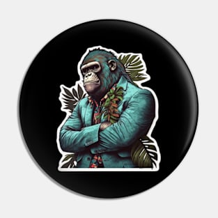 Shades of Toughness - Cool Gorilla Pin