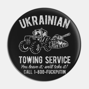 Ukrainian Towing Service Pin