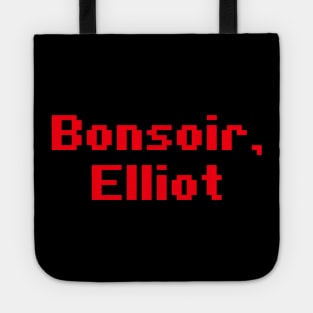 Bonsoir, Elliot Mr.Robot Inspired Tote