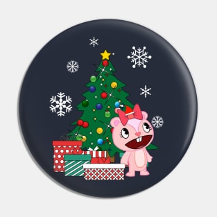 Giggles Around The Christmas Tree Happy Tree Friends Pin