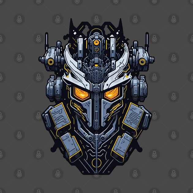 Mecha Skull S03 D24 by Houerd