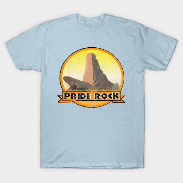 Disover pride rock - Lion King - T-Shirt