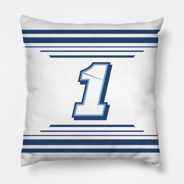 Ross Chastain #1 2024 NASCAR Design Pillow by AR Designs 