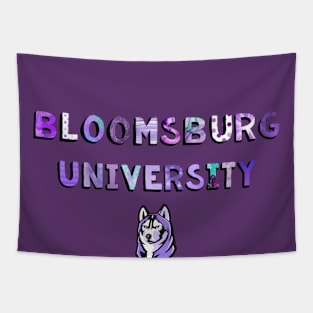 Bloomsburg University fancy purple Tapestry