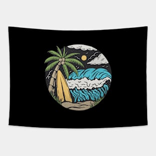 SURF GOOD VIBES Tapestry