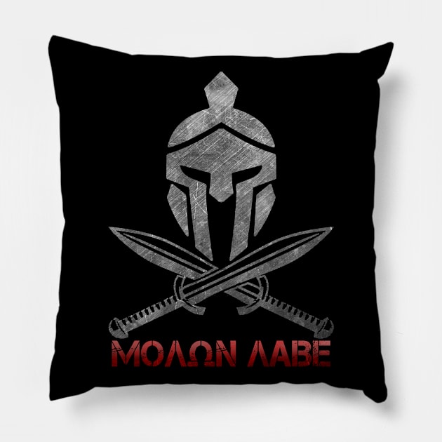 Spartans Pillow by Dojaja