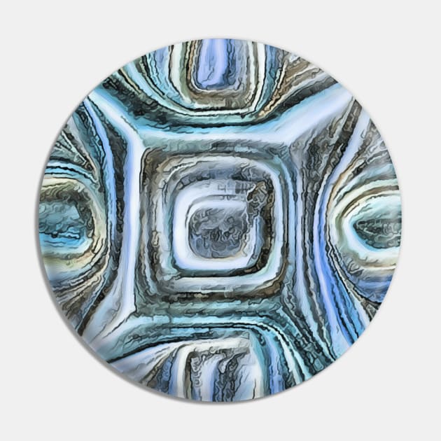 Blue, lavender, and gray abstract Pin by BJG Abstract Arts 