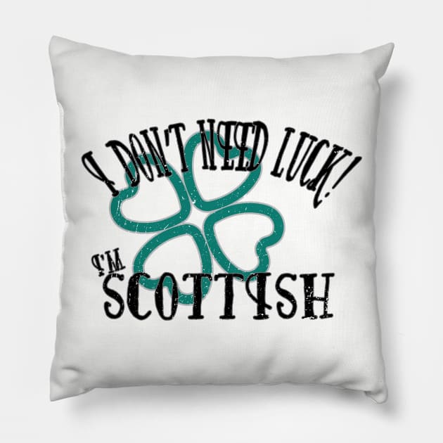 Luck Pillow by EdwardLarson