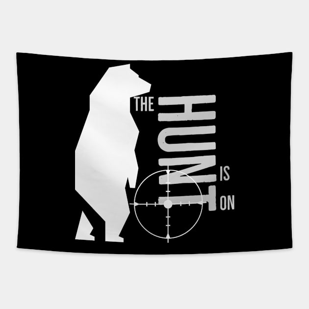 The Hunt is On Tapestry by Charm Clothing