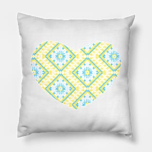 Ukrainian Ornament #8 Pillow