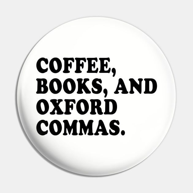 Coffee, Books, and Oxford Commas Forever! Pin by We Love Pop Culture