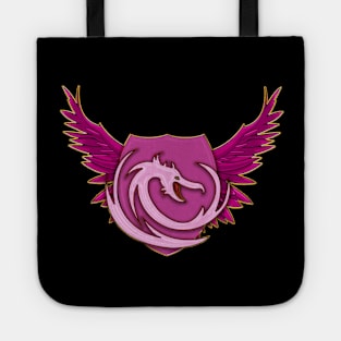 Cute tribal dragon Tote