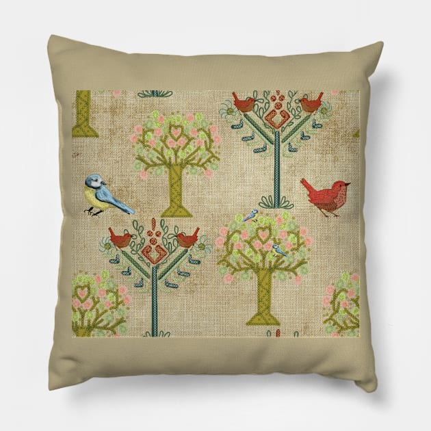 Cross Stitch to my Heart Pillow by Salzanos