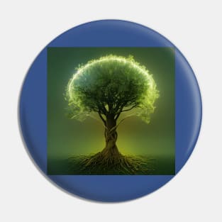 Yggdrasil World Tree of Life Pin