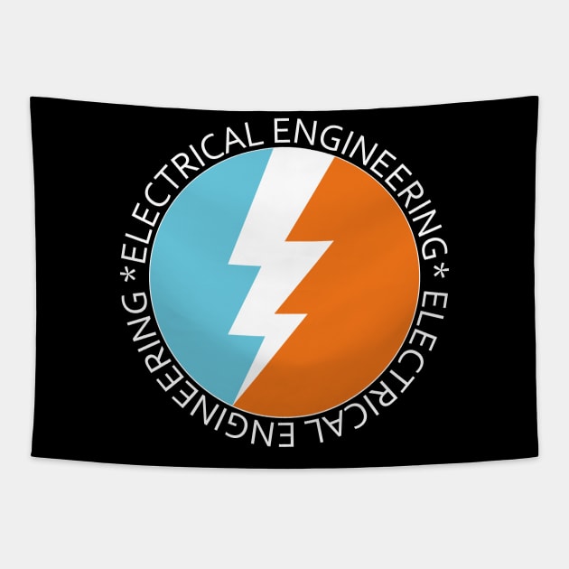 electrical engineering, electric engineer, electrician Tapestry by PrisDesign99