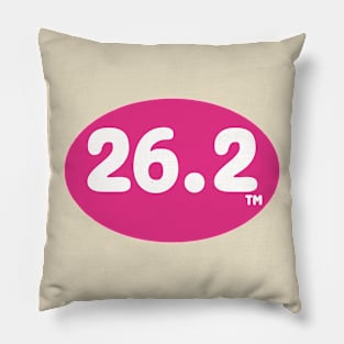 26.2 pink car Pillow