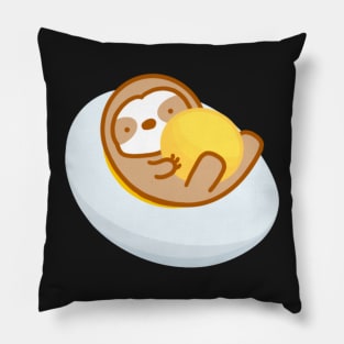 Cute Egg Sloth Pillow